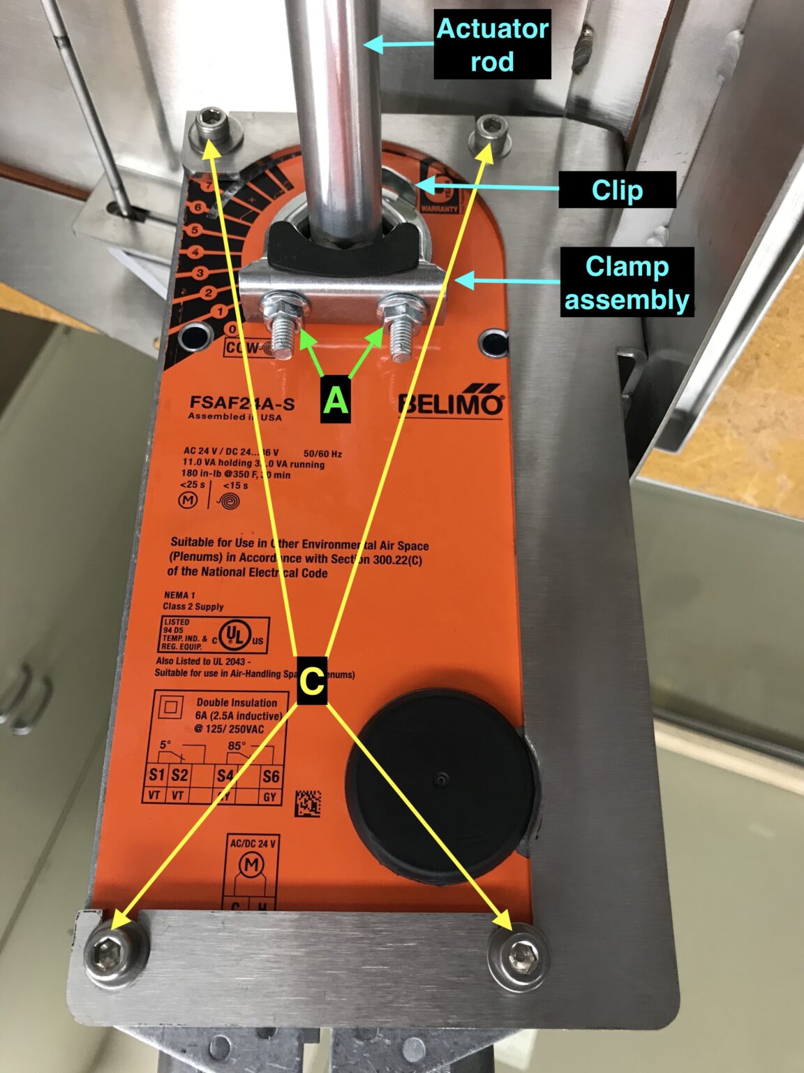 Hatch Actuator Replacement — SSEC