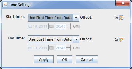 Image 3: Time Settings Dialog