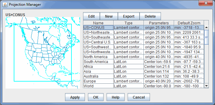 Image 1: Projection Manager