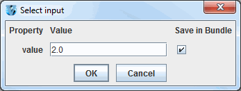 Image 3: Select Input Window