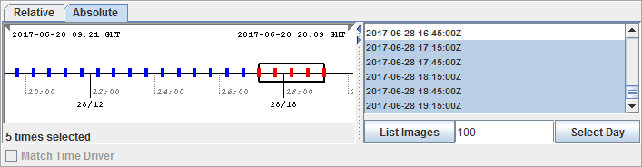 Image 2: Absolute Times Chooser