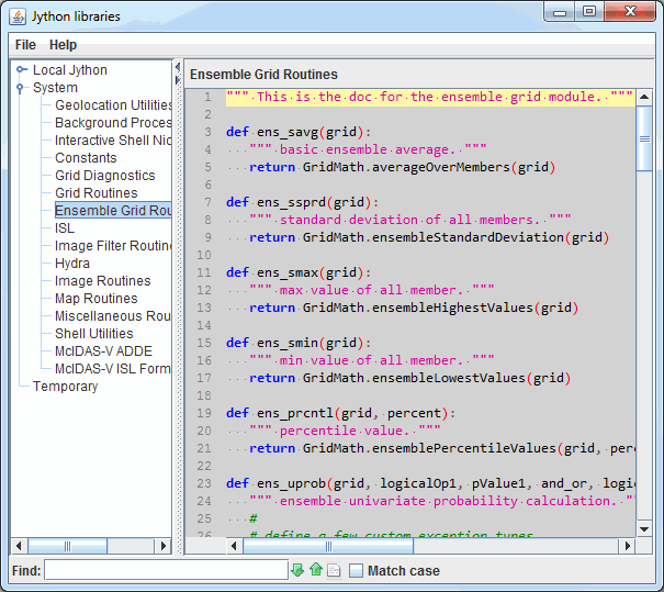 Image 1: Jython Libraries Window